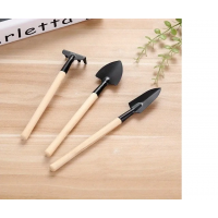 Mini Kazma Kürek Tırmık Seti - Portatif Mini Kazma Kürek Tırmık Seti - Portatif