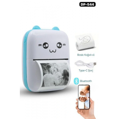Mini Printer Etiket Çıkarıcı Yazıcı