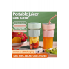 Mini Taşınabilir Mikser 350 Ml Smoothie Makinesi Meyve Sıkacağı Şarj Edilebilir Blender Yeşil