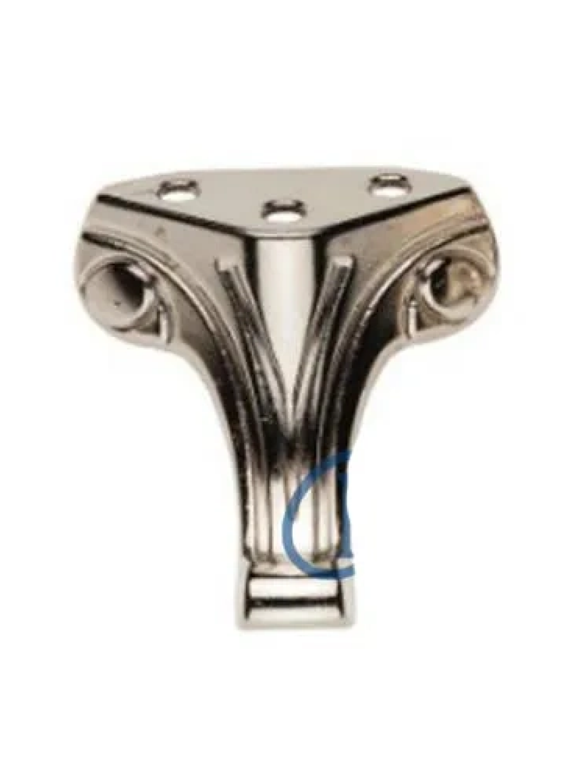 Moda Ahşap Sandık Ayağı, Kutu Ayak 4,5 Cm - Nikel, 50 Adet