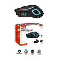 Motor Kask Kulaklık Rgb Modlu Motosiklet Kulaklık Su Geçirmez 5.4 Bluetooth Intercom Blb_36