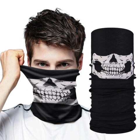 Motorcu Boyunluk Baf Buff Bandana 25x48 Cm Model 7