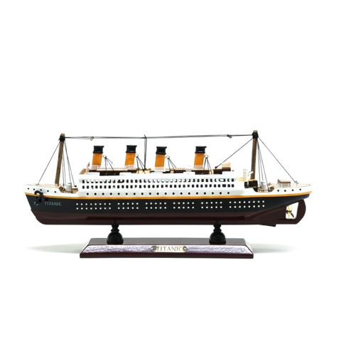 Özel Tasarım Ahşap Işıklı Titanik Gemi Alk4613