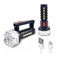 P-17 17+5 Cob Ledli Işıldak Fener