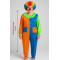 Palyaço Kostüm Seti 150 Cm (peruk + Burun + Kostüm)