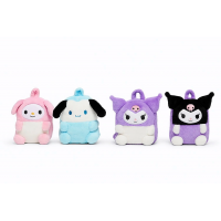 Peluş Kuromi My Melody Ve Cinnamoroll Sırt Çantası Alk3008