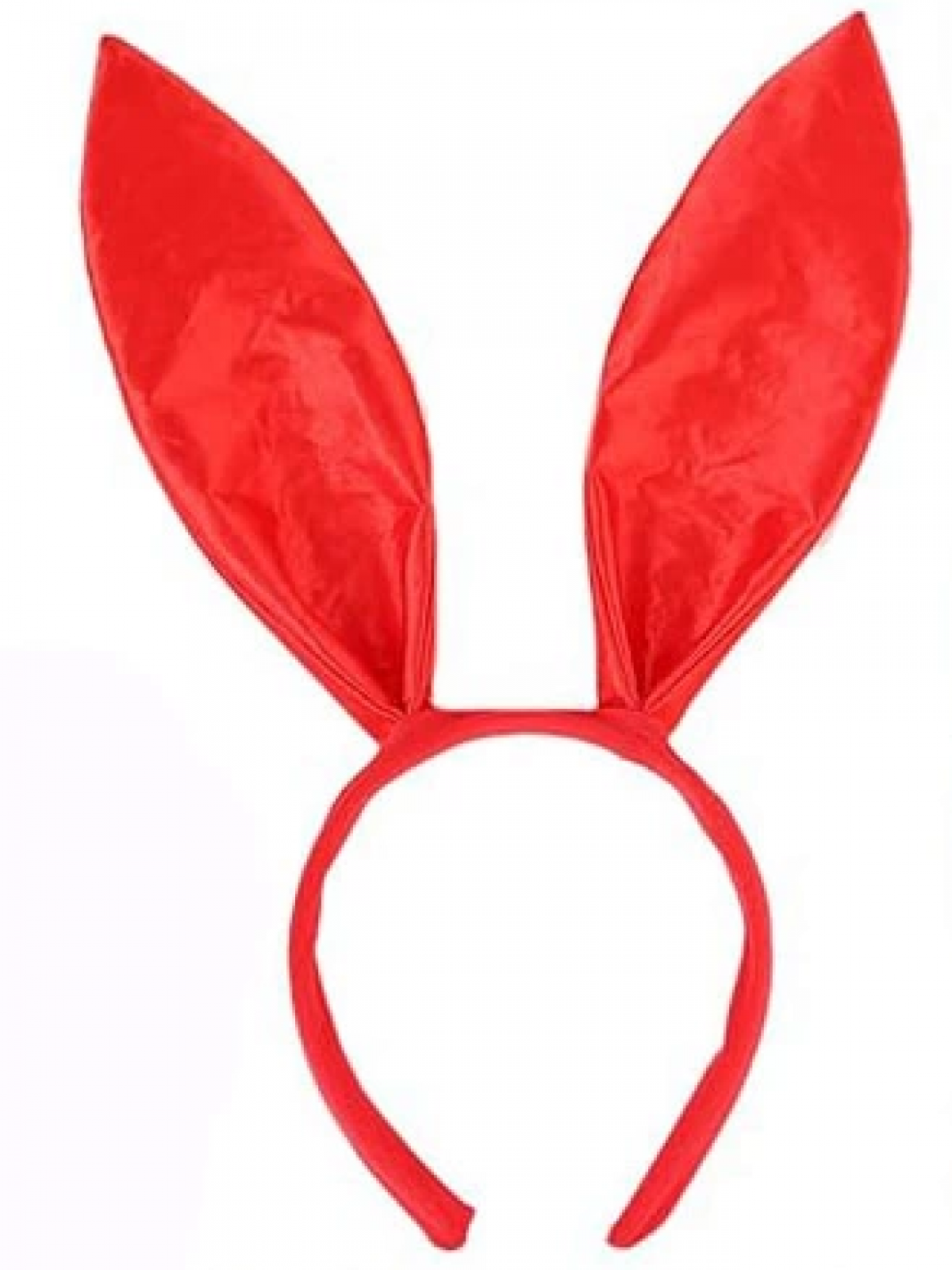 Kırmızı Renk Saten Kaplama Şekil Verilebilir Tavşan Kulak Taç 35x11 Cm Kırmızı Renk Saten Kaplama Şekil Verilebilir Tavşan Kulak Taç 35x11 Cm