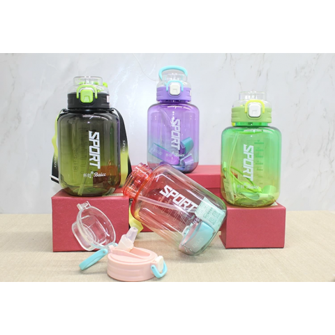 Pipetli Su Matarası 1100 Ml Bpa İçermez Alk3149