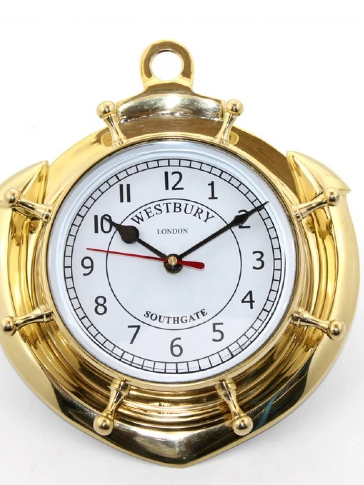 Pirinç Duvara Asmalı Çapalı Saat Ksk2049