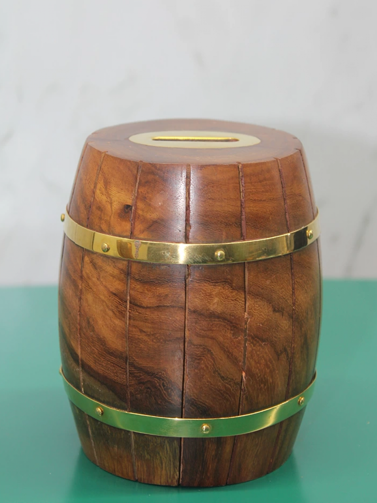 Pirinç Fıçı Kumbara 1786