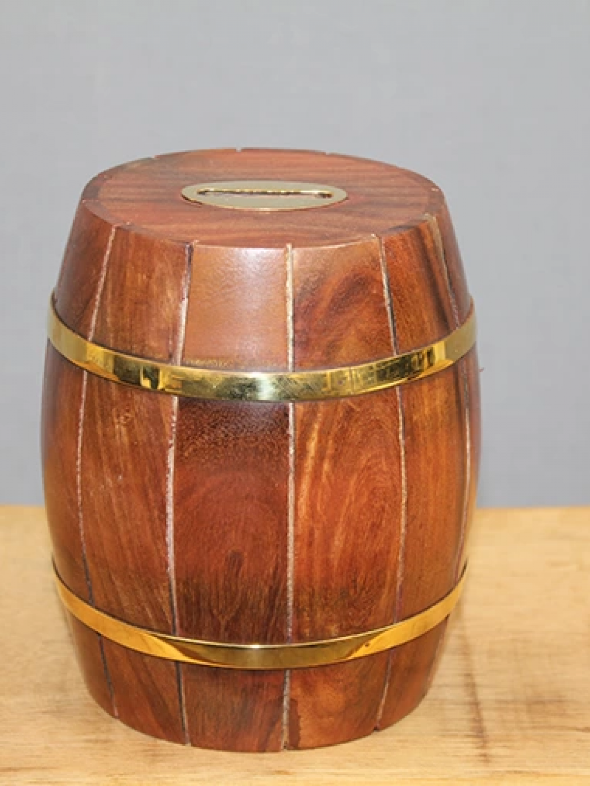 Pirinç Fıçı Kumbara Ksk3116