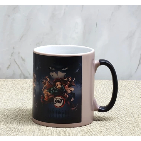 Porselen Renk Değiştiren Demon Slayer Kupa Bardak Aalk380