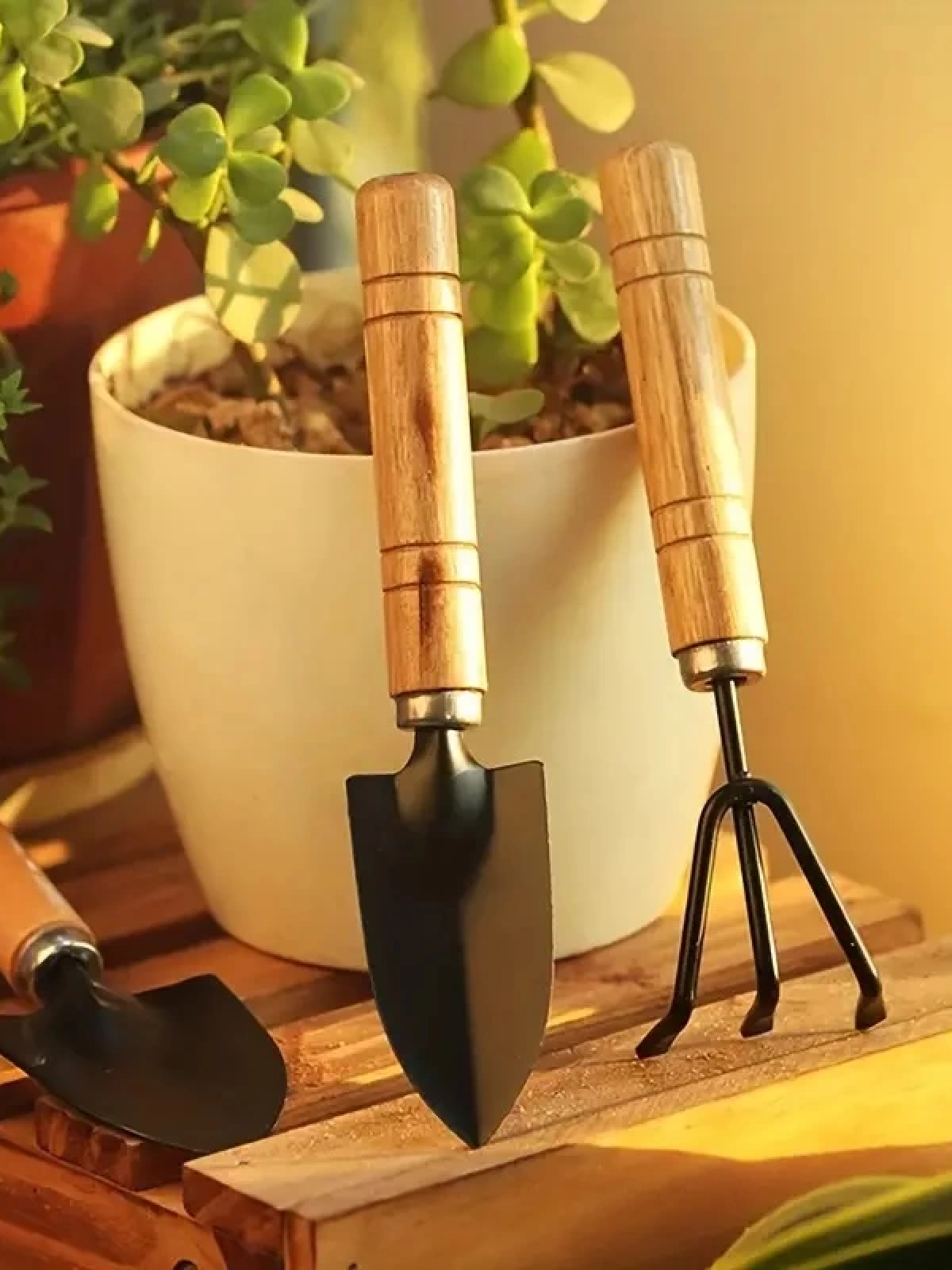 Portatif Kazma Kürek Tırmık Seti