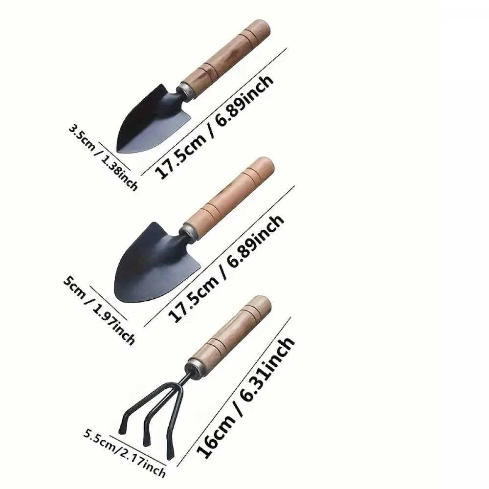 Portatif Kazma Kürek Tırmık Seti