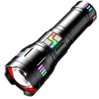 Pro F-3002 Alüminyum Tg Led Gece Şeritli Type-c Şarjlı El Feneri