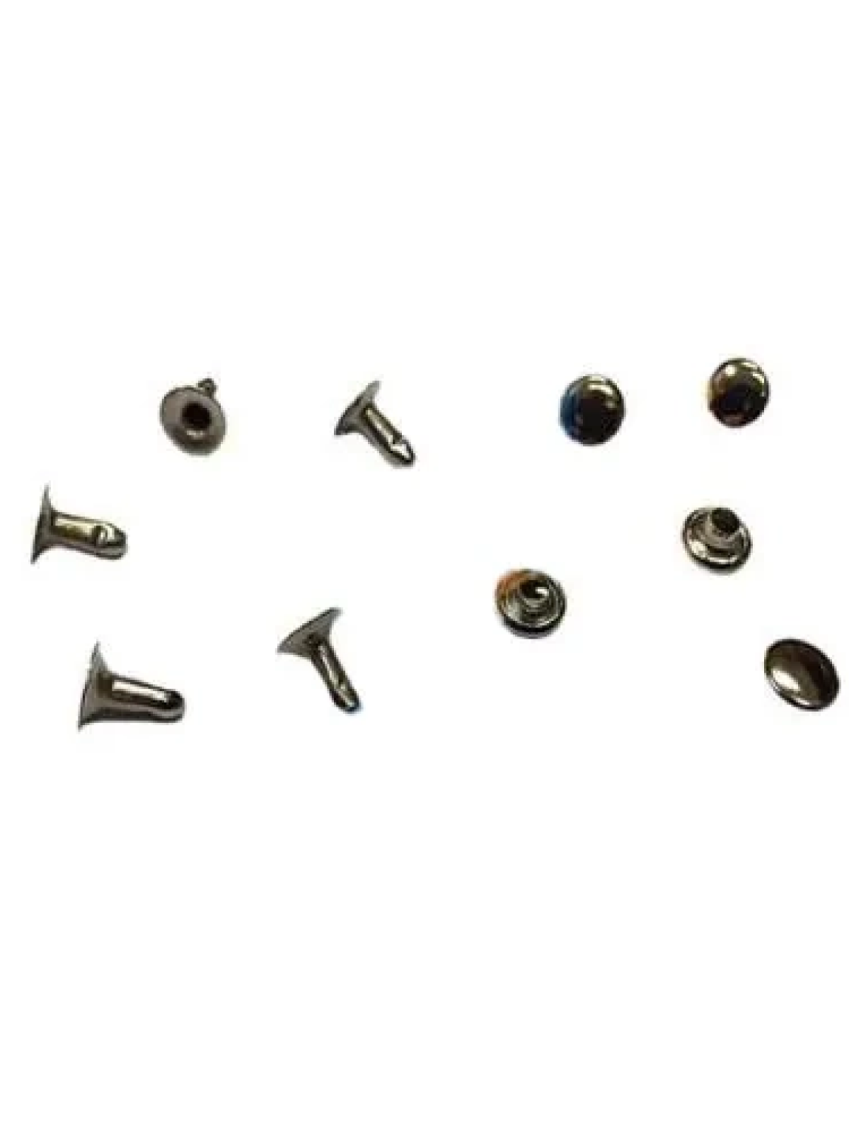 Rivet Perçin - 7mm, Nikel, 1000 Adet