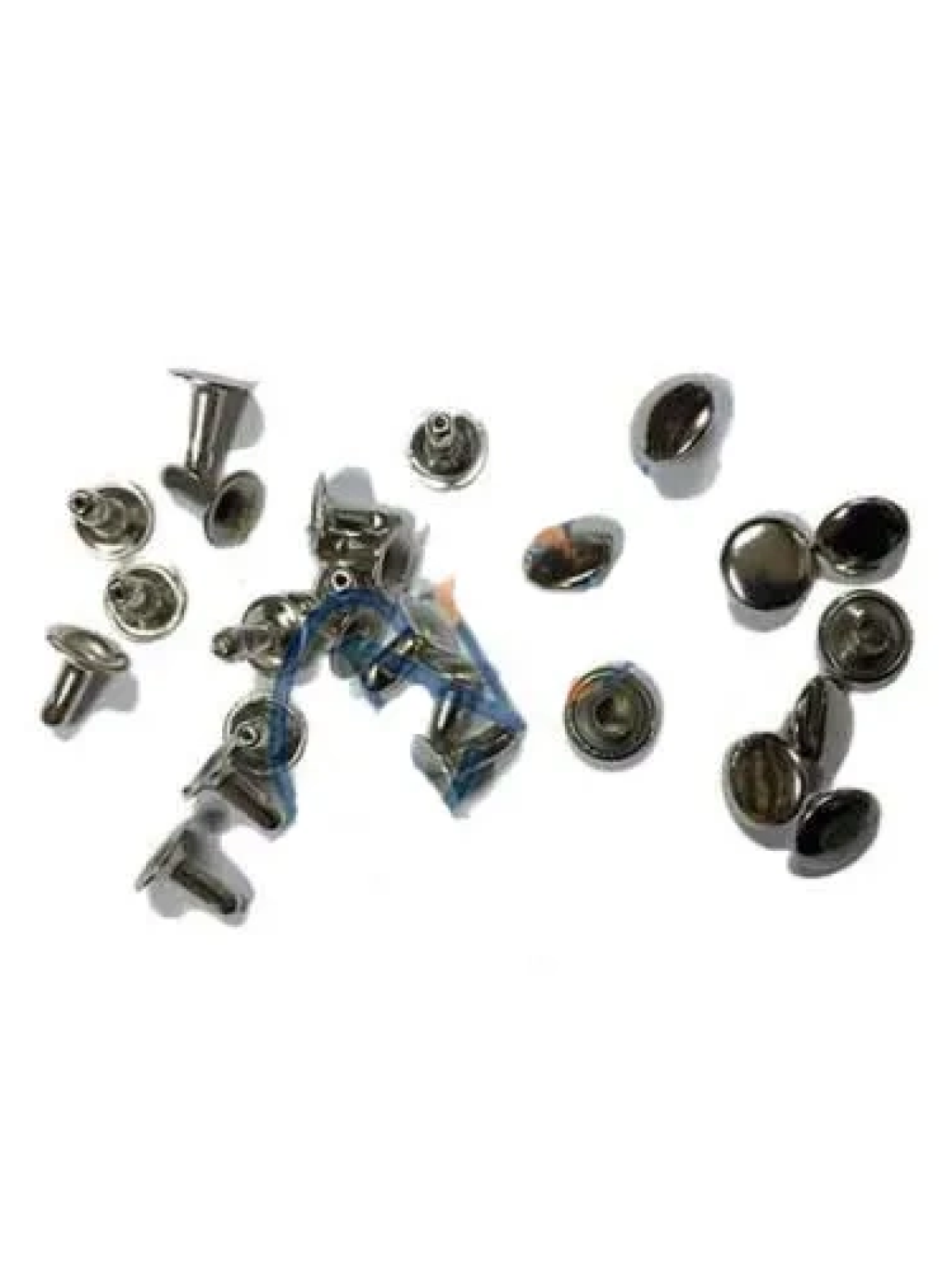 Rivet Perçin - 9mm, Nikel, 1000 Adet