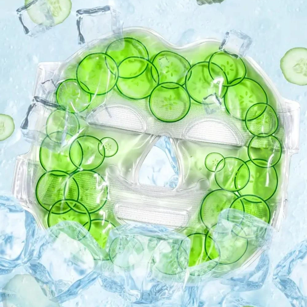 Salatalık Desenli Termojel – Soğuk Sıcak Kullanım, Rahatlatıcı Jel Ped