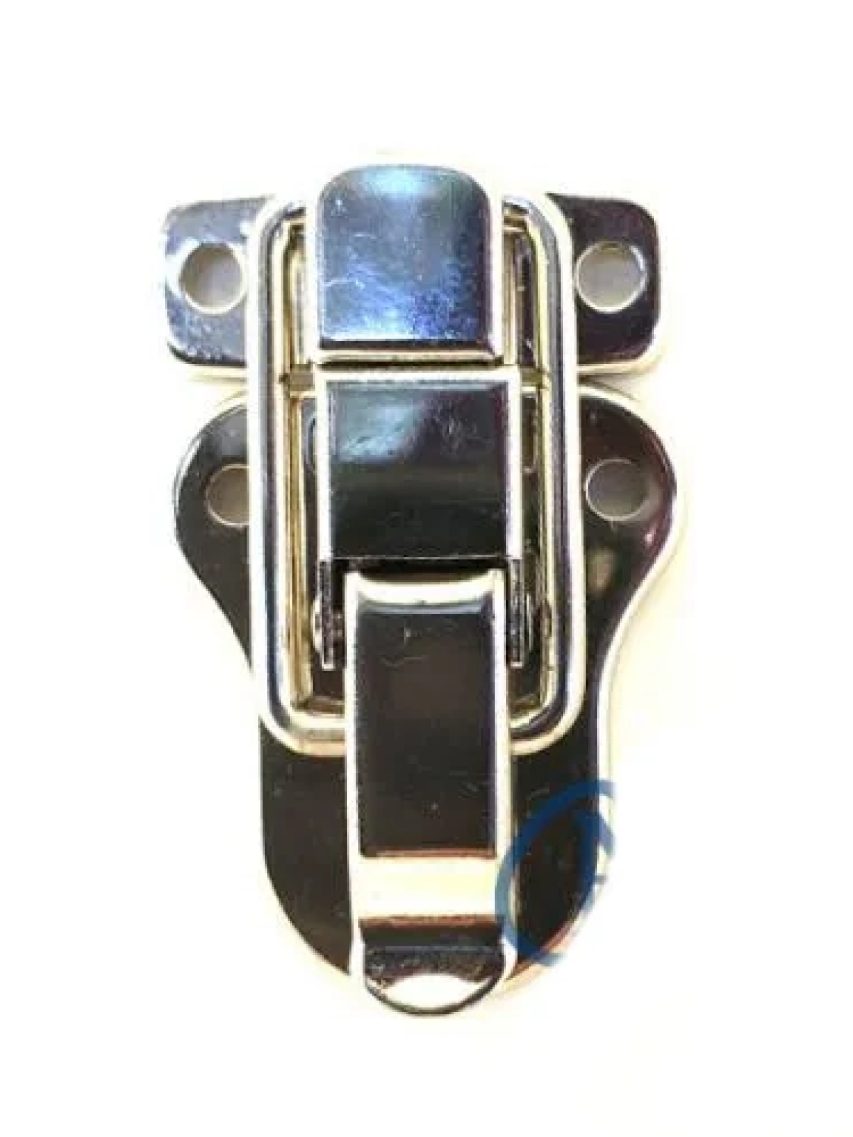 Sandık, Kutu Klipsi, Ön Kilidi - 48x30mm, Nikel, 100 Adet