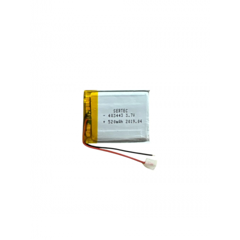 Sertec 403443 3.7v 520 Mah Li-polymer Pil (devreli/1.5a)