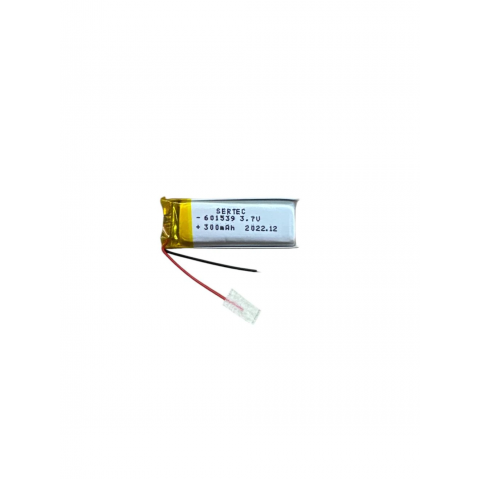 Sertec 601539 3.7v 300 Mah Li-polymer Pil (devreli/1.5a)