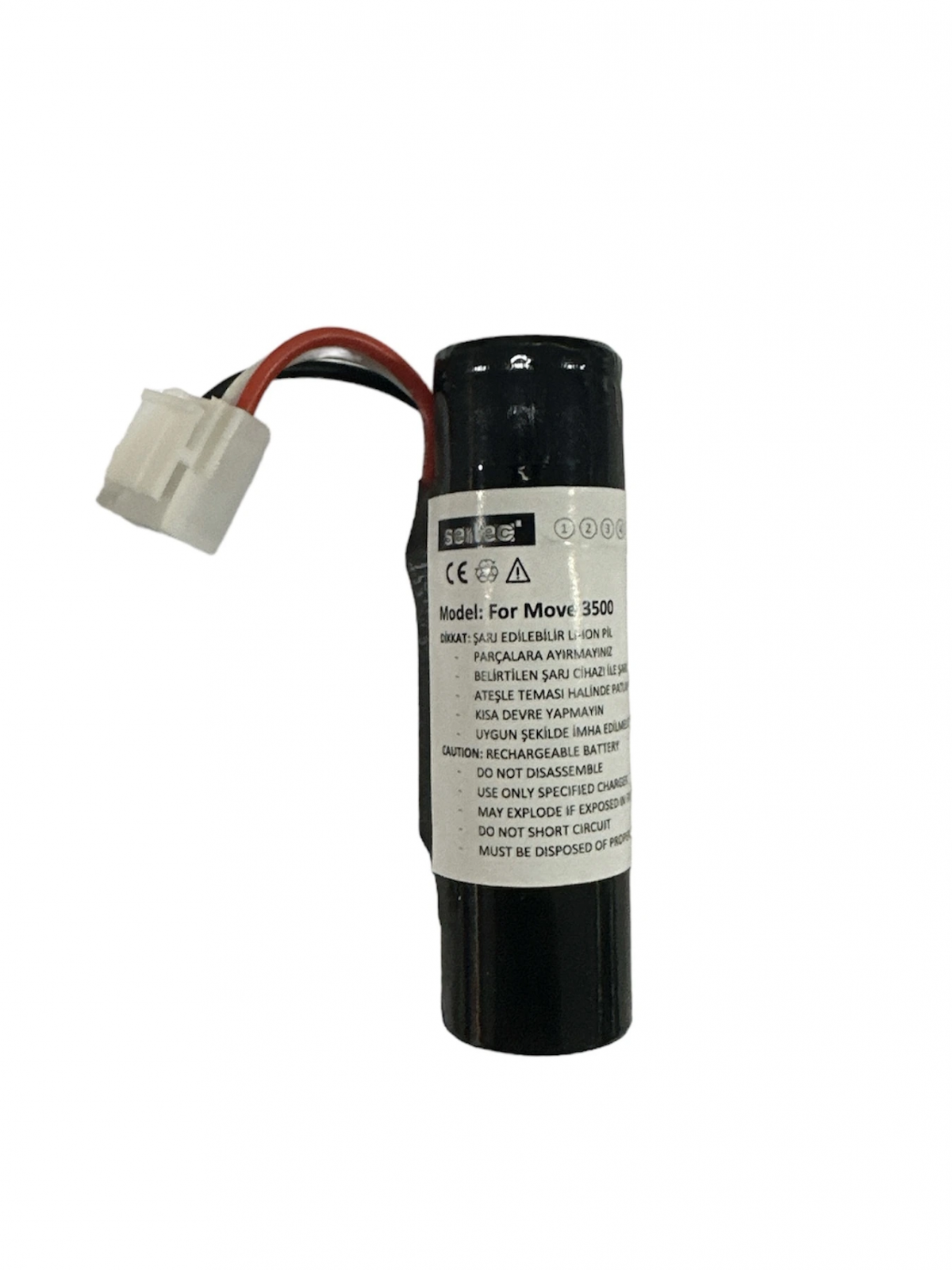 Sertec - Ingenico Move 3500 Pos Uyumlu Batarya