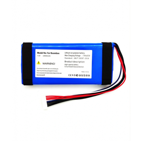 Sertec Jbl Boombox Uyumlu 7.4v 10.000 Mah Soketli Batarya