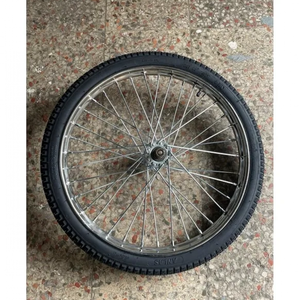 Seyyar Tezgah Araba Tekerleği 65 Cm - Telli Jant (jant Boyu:50 Cm)