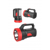 Silver Projektör 15w Led Şarjlı El Feneri Ve X2 Tüp 26smd Led Çift Yönlü