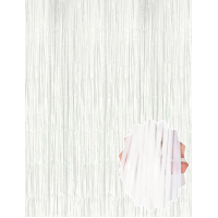 Soft Beyaz Renk Duvar Ve Kapı Perdesi İthal 100x200 Cm