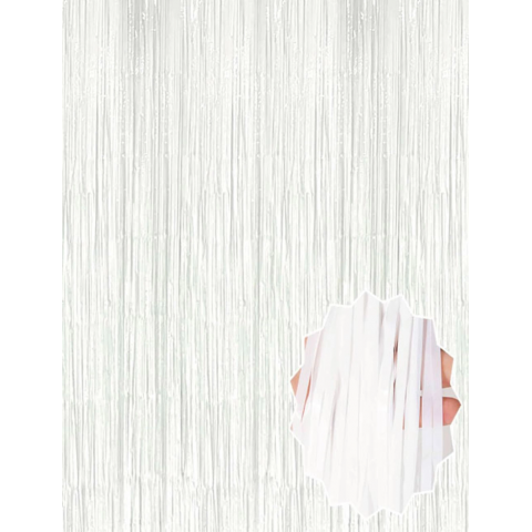 Soft Beyaz Renk Duvar Ve Kapı Perdesi İthal 100x200 Cm