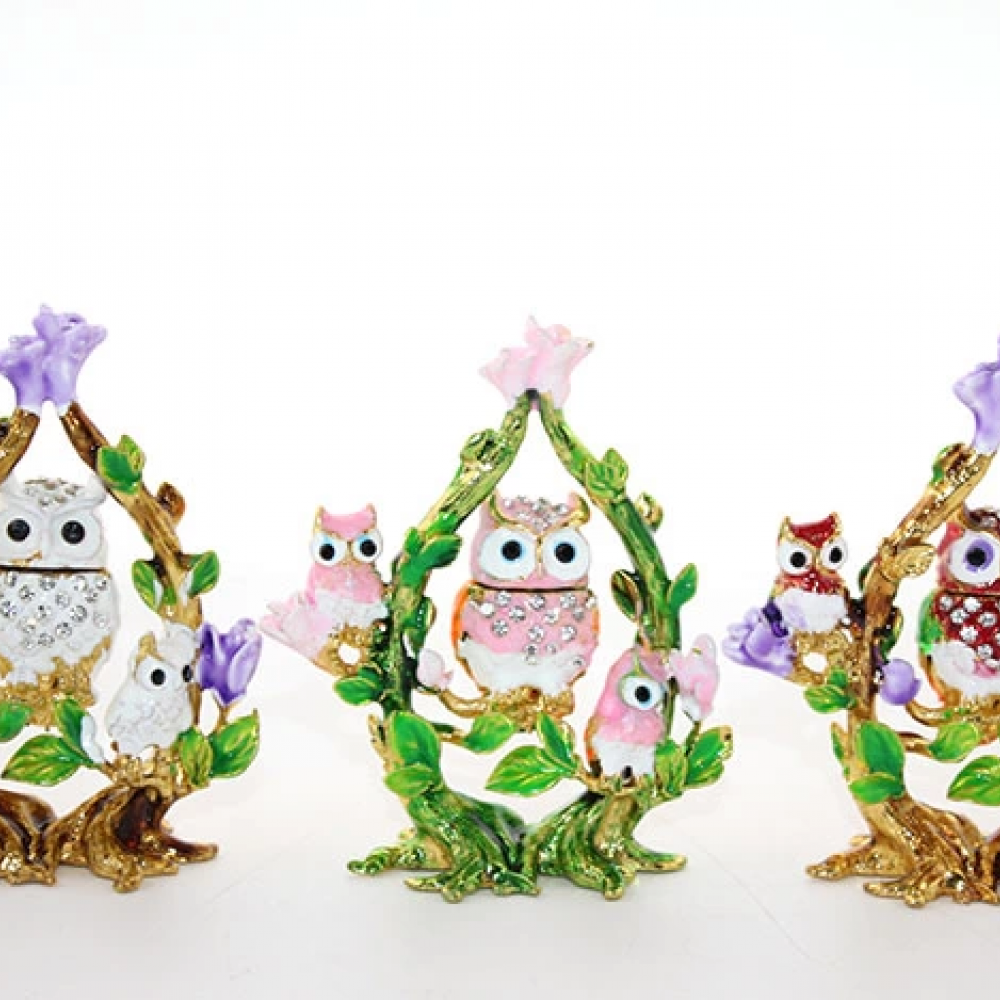 Swaroski Baykuş Figürü Alk2028