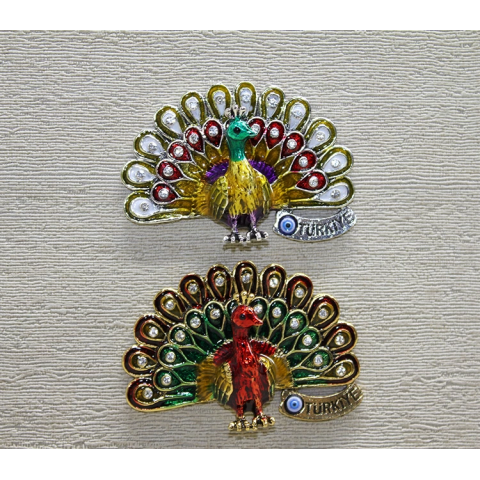 Swaroski Tavuskuşu Magnet Alk3852