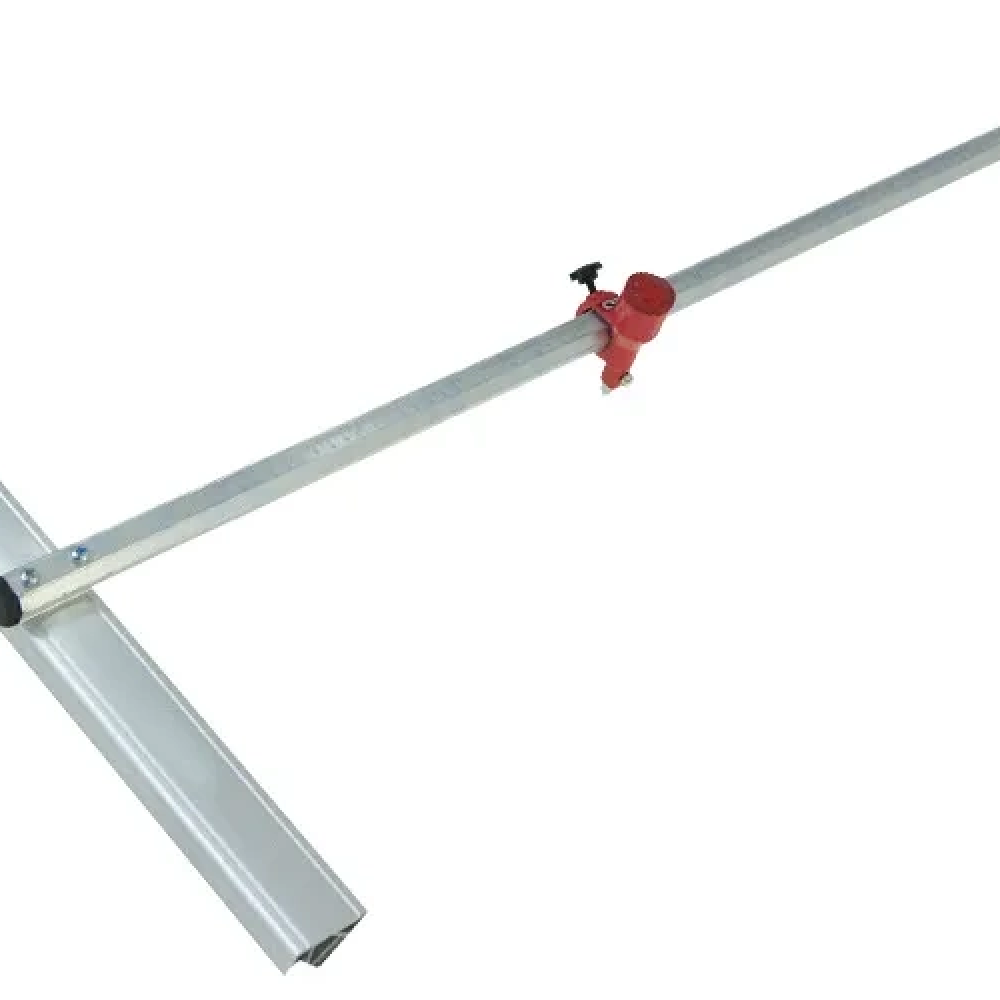 T Tip Gönyeli Cam Kesici 180 Cm - Klavuzlu, Tekerlekli