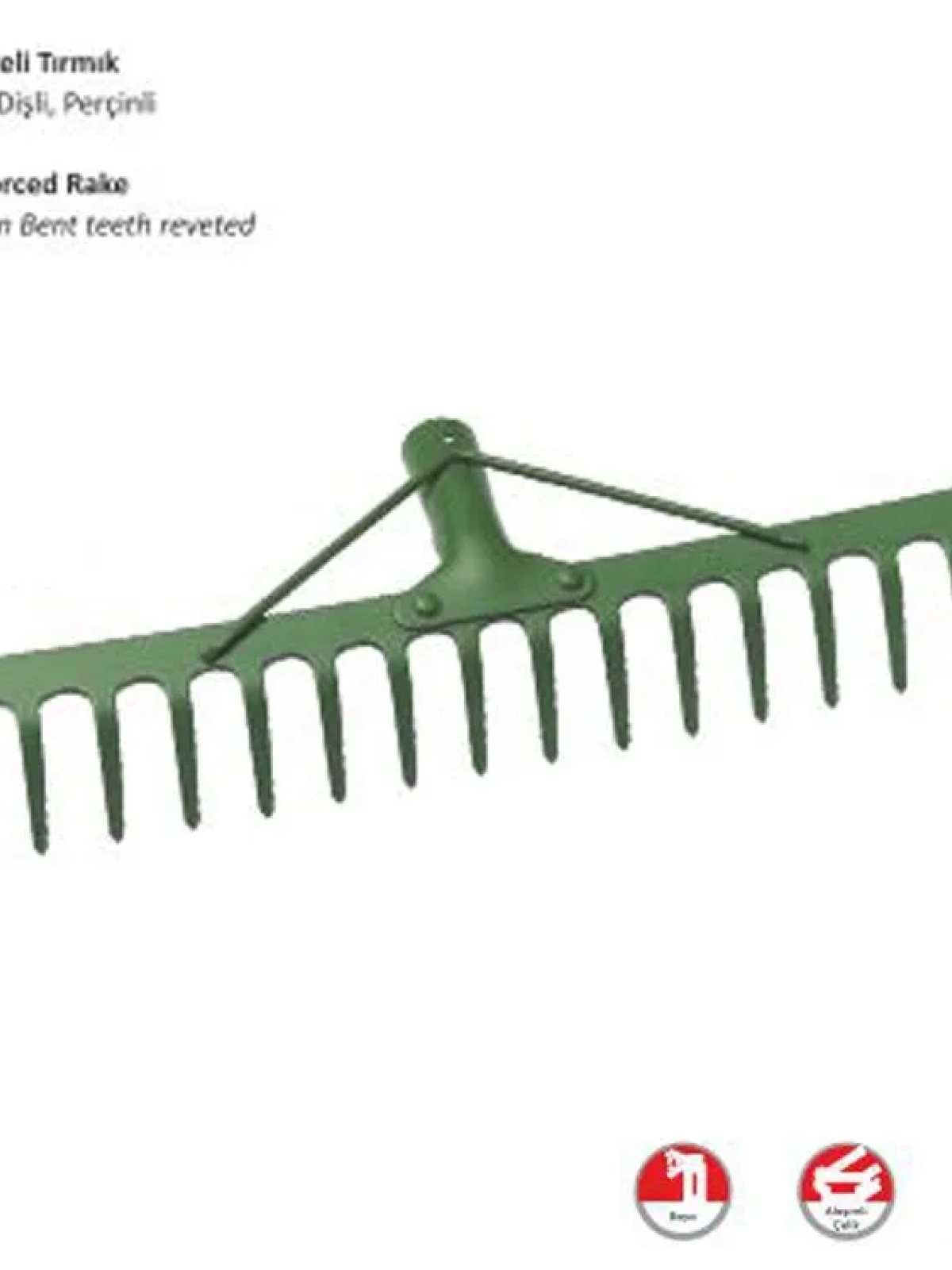 Takviyeli Tırmık 18 Diş