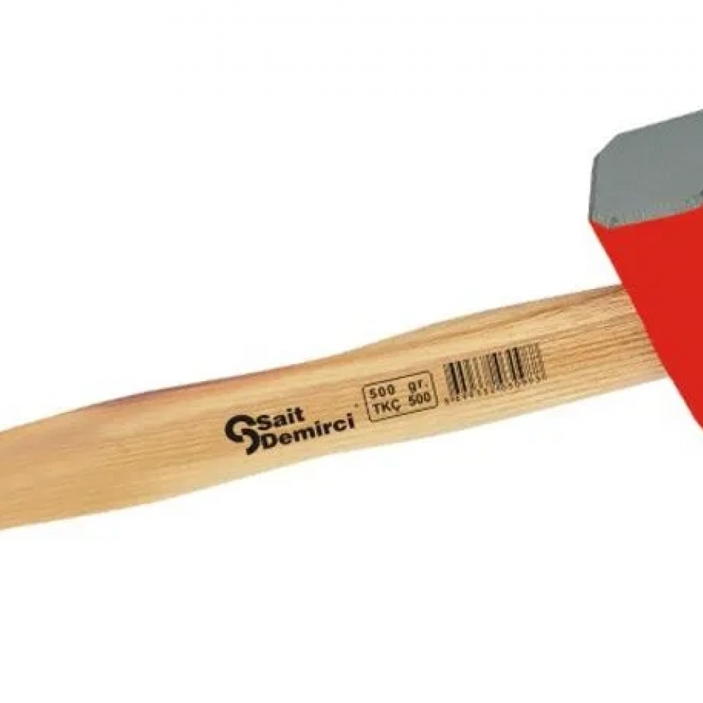 Taşçı Keski Çekiç 1000 Gr - Boyalı, Ahşap Saplı