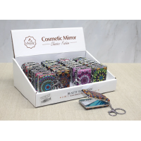 Taşlı El Aynası Anahtarlık Alk3768