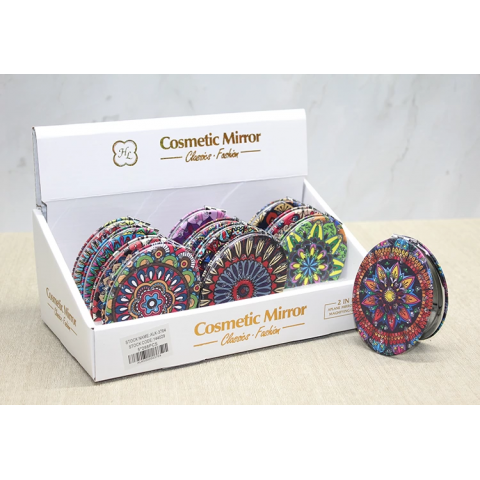 Taşlı El Aynası Oval İnce Alk3764