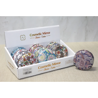 Taşlı Yuvarlak El Aynası Kalın Alk3753