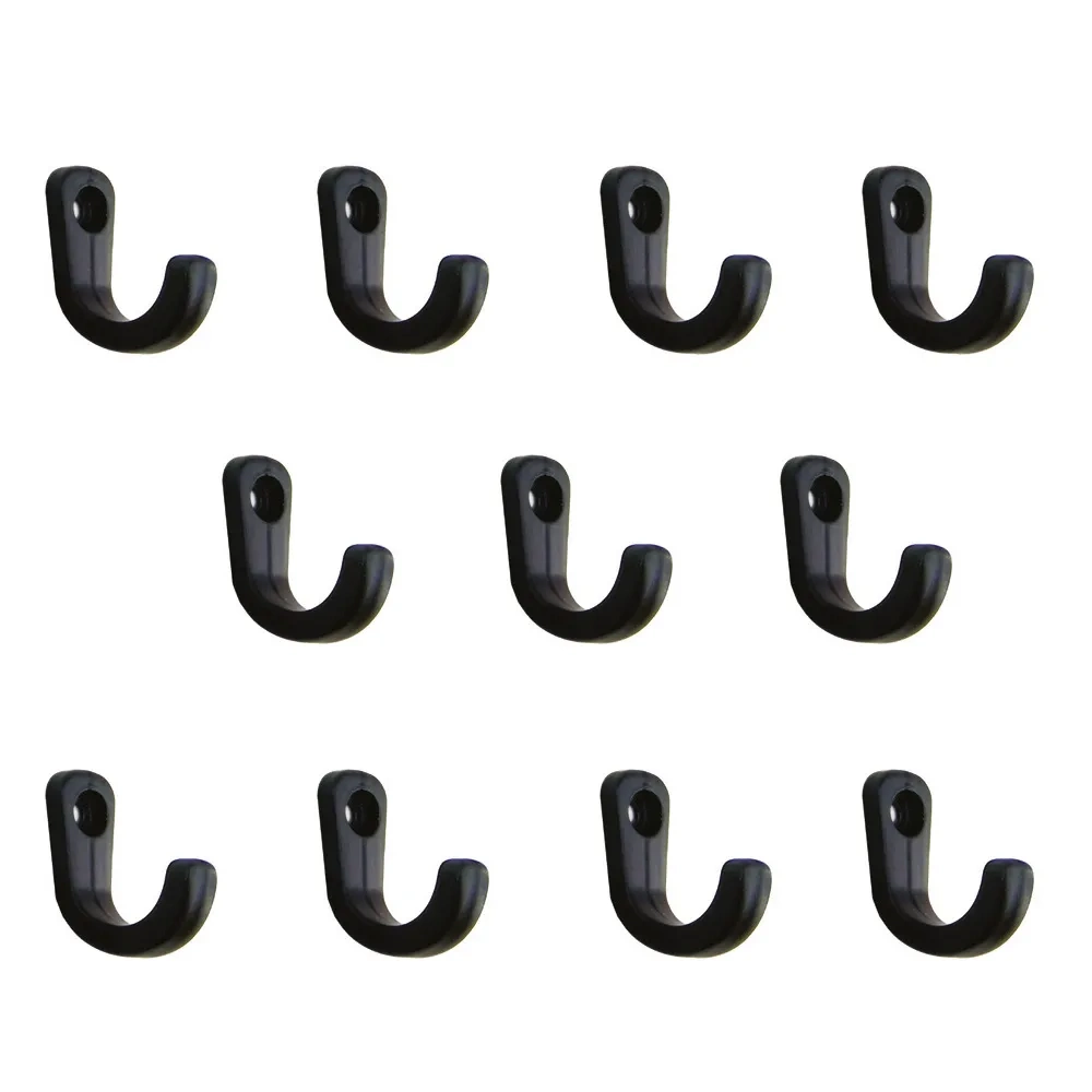 Tekli Anahtar, Bijuteri, Vitrin, Dekor Askısı - Siyah, 10x18x22 Mm