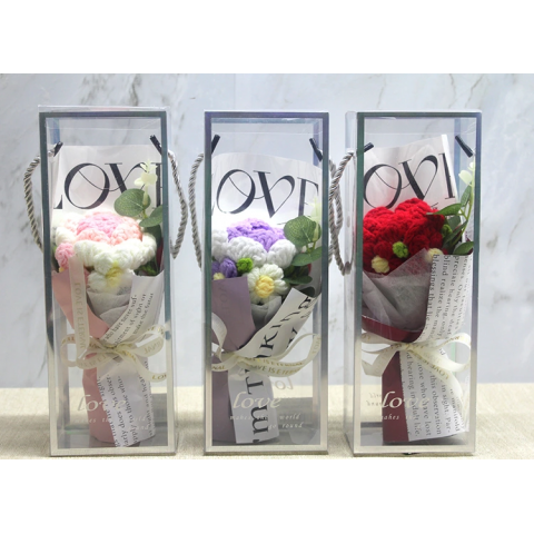 Tekli El Örgüsü Gül Buketi Alk4967