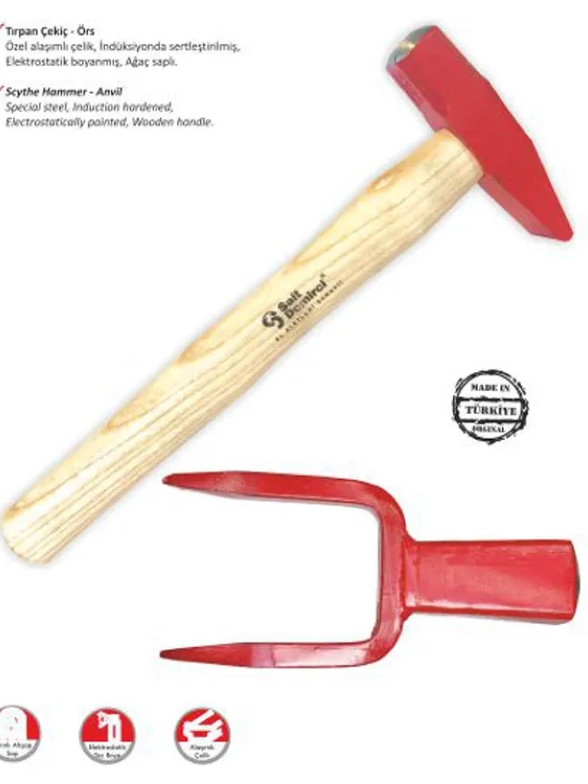 Tırpan - Çekiç Ve Örs Takım