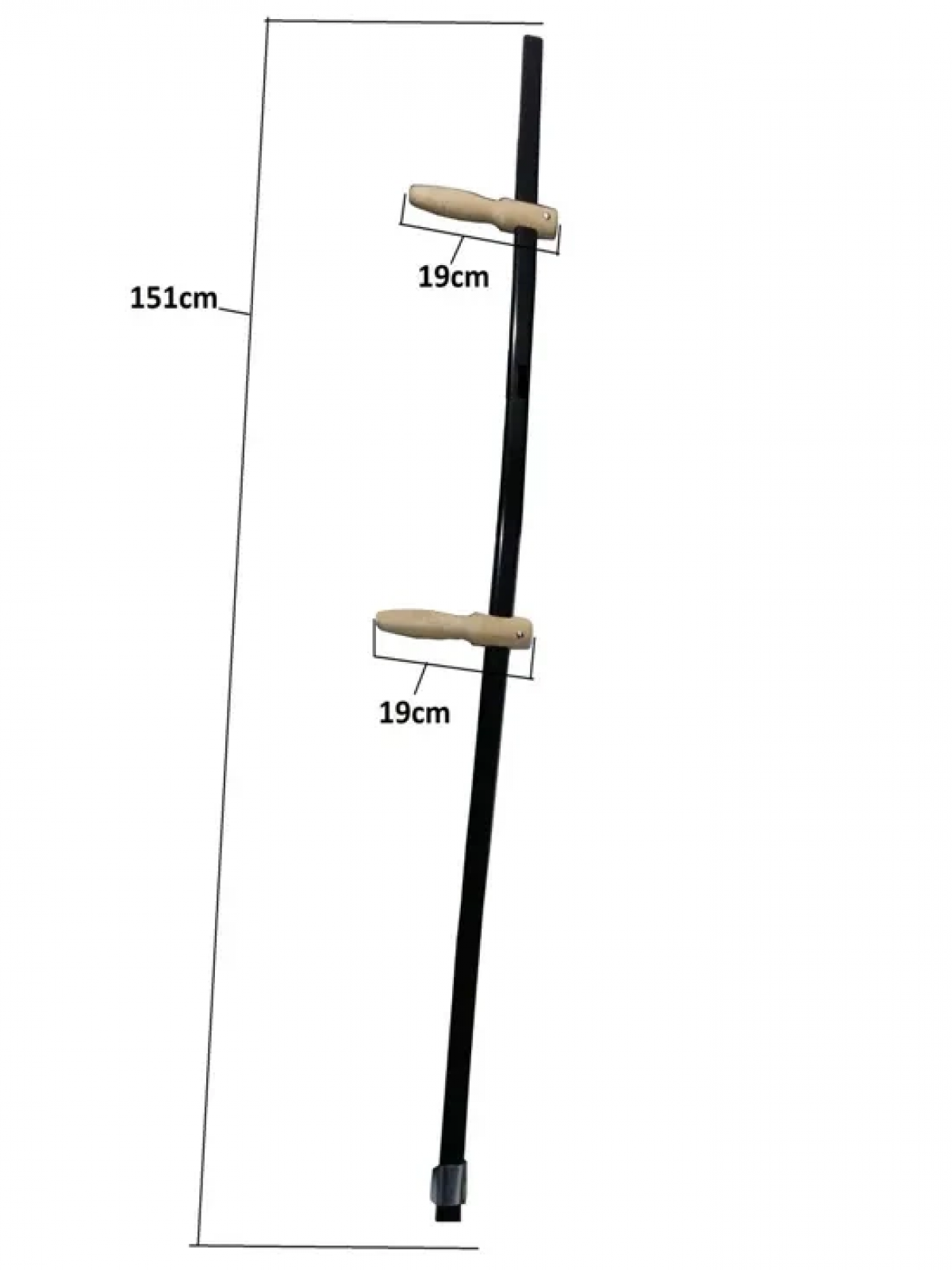 Tırpan Sapı Takımı - Metal Sap, Elcik, Bilezik Ve Alyan
