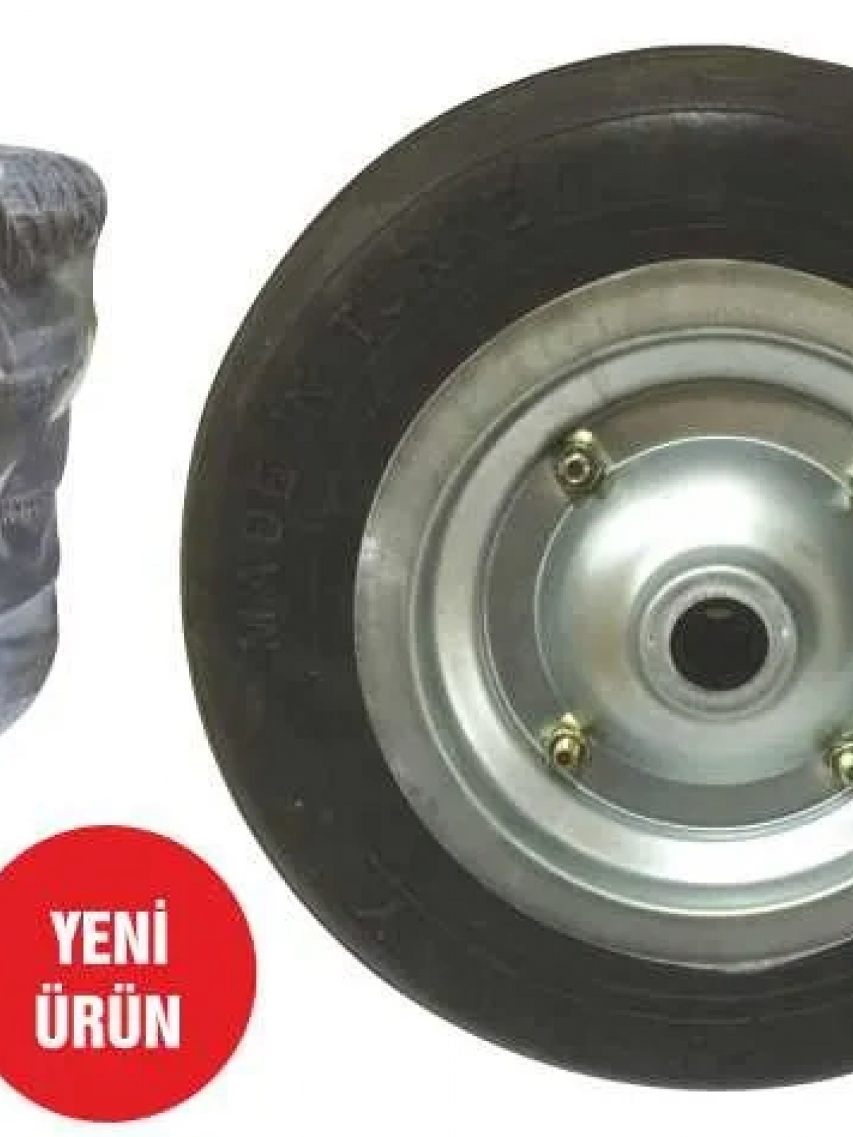 Tkr 001 El Arabası Tekeri Dolgu Teker Burçlu