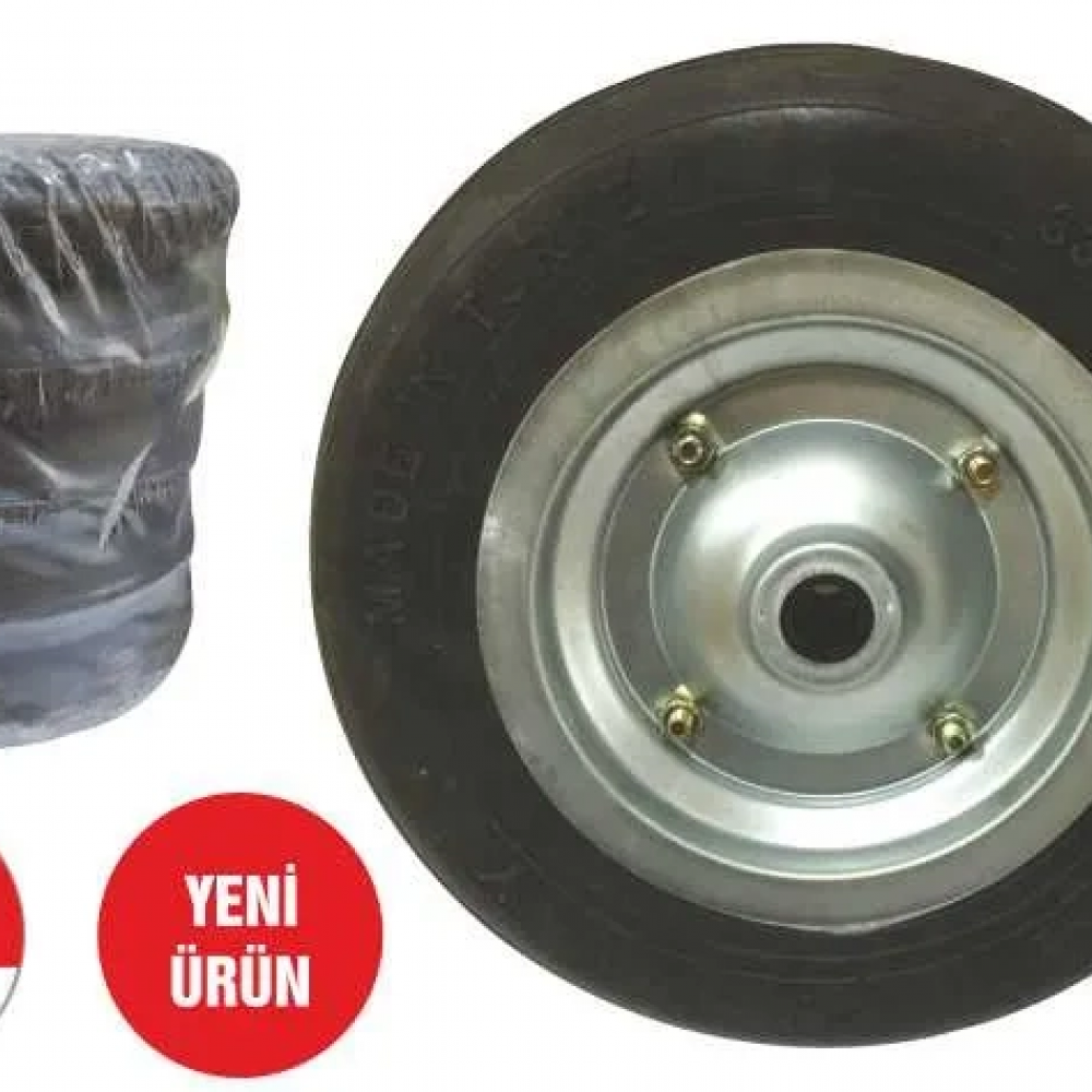 Tkr 002 El Arabası Tekeri Dolgu Teker Bilyalı