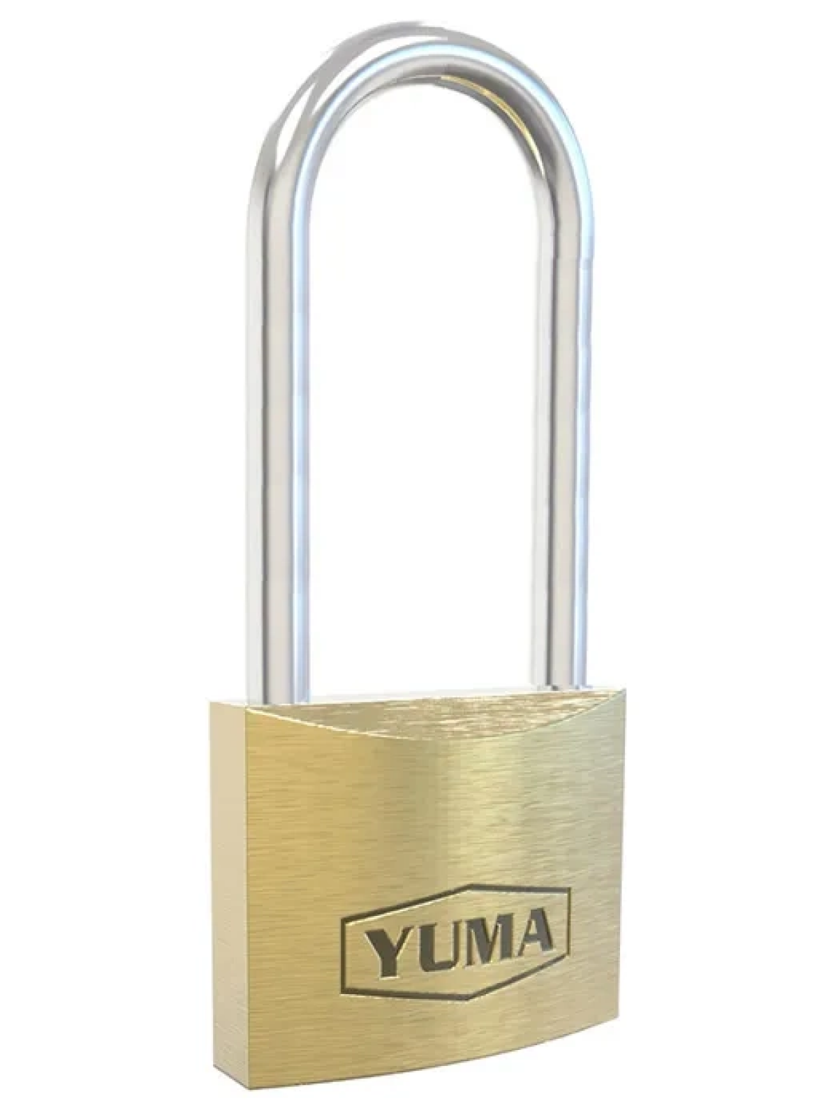 Türk Malı Pirinç Uzun Kancalı Asma Kilit 50 Mm