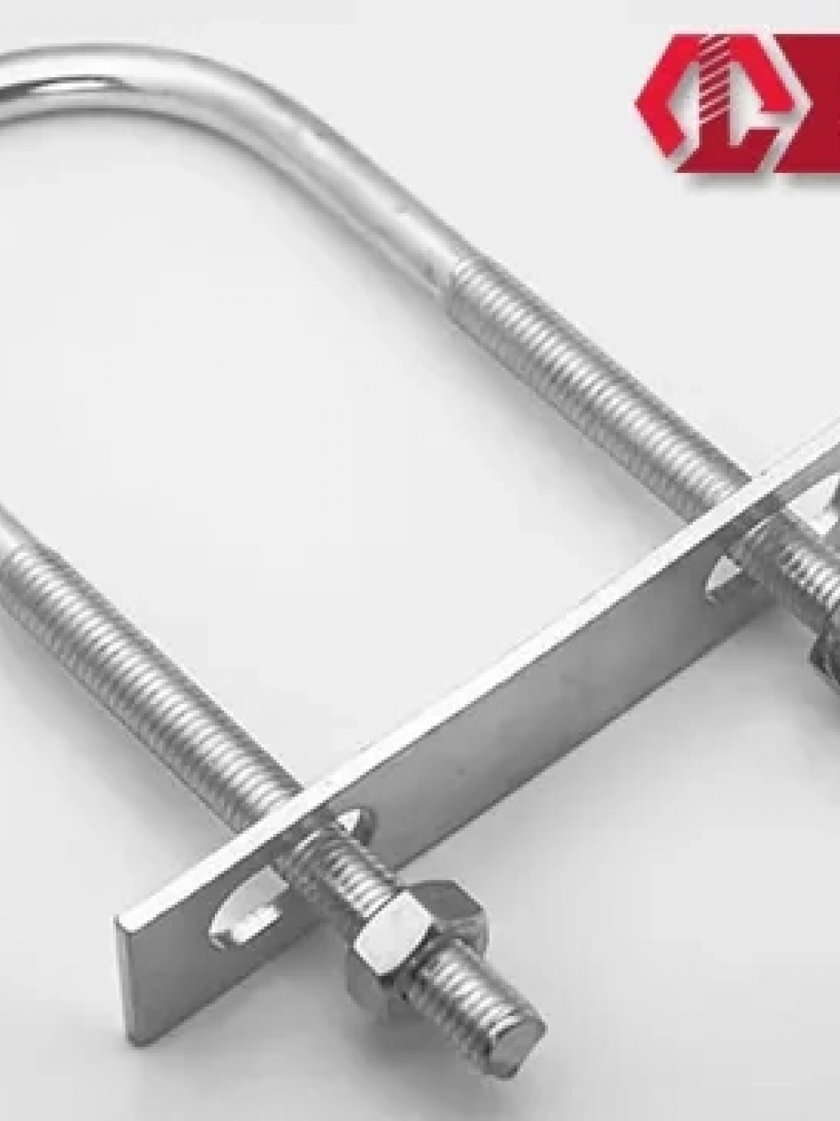 U Civata, Karşılık Demiri + Somunlu - M6x30 - 25 Set