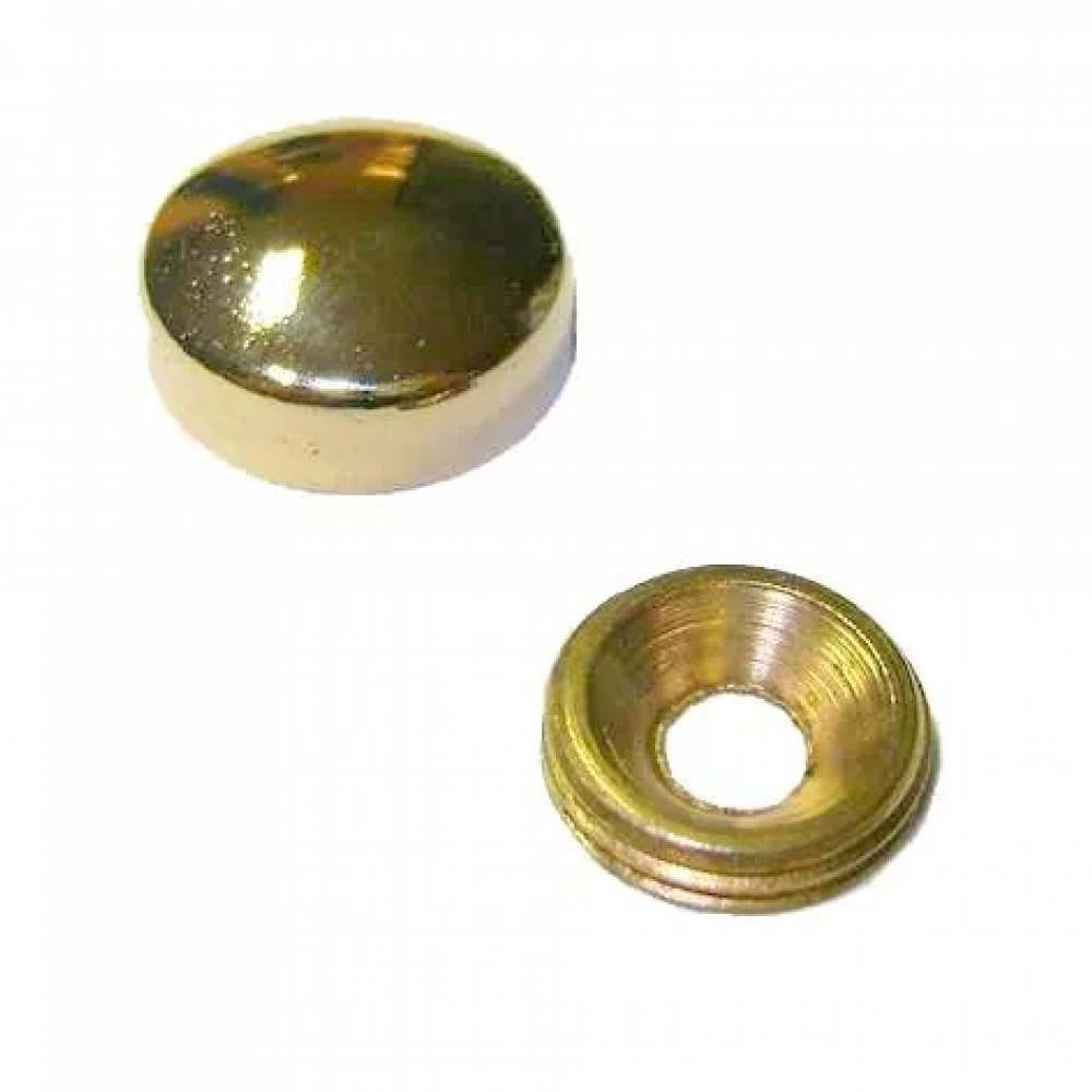 Vida Kapama Kapağı 13 Mm, Sarı - 100 Adet