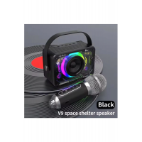 Vtn-82 Taşınabilir Kablosuz Işıklı Bluetooth Hoparlör Ses Değiştirme Özellikli