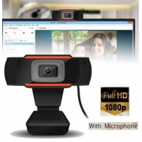 Webcam Orjınal 1080p Konferans Kamera Dahili Mikrofon Chat Görüntülü Sohbet Yayın Kamerası Hd Video